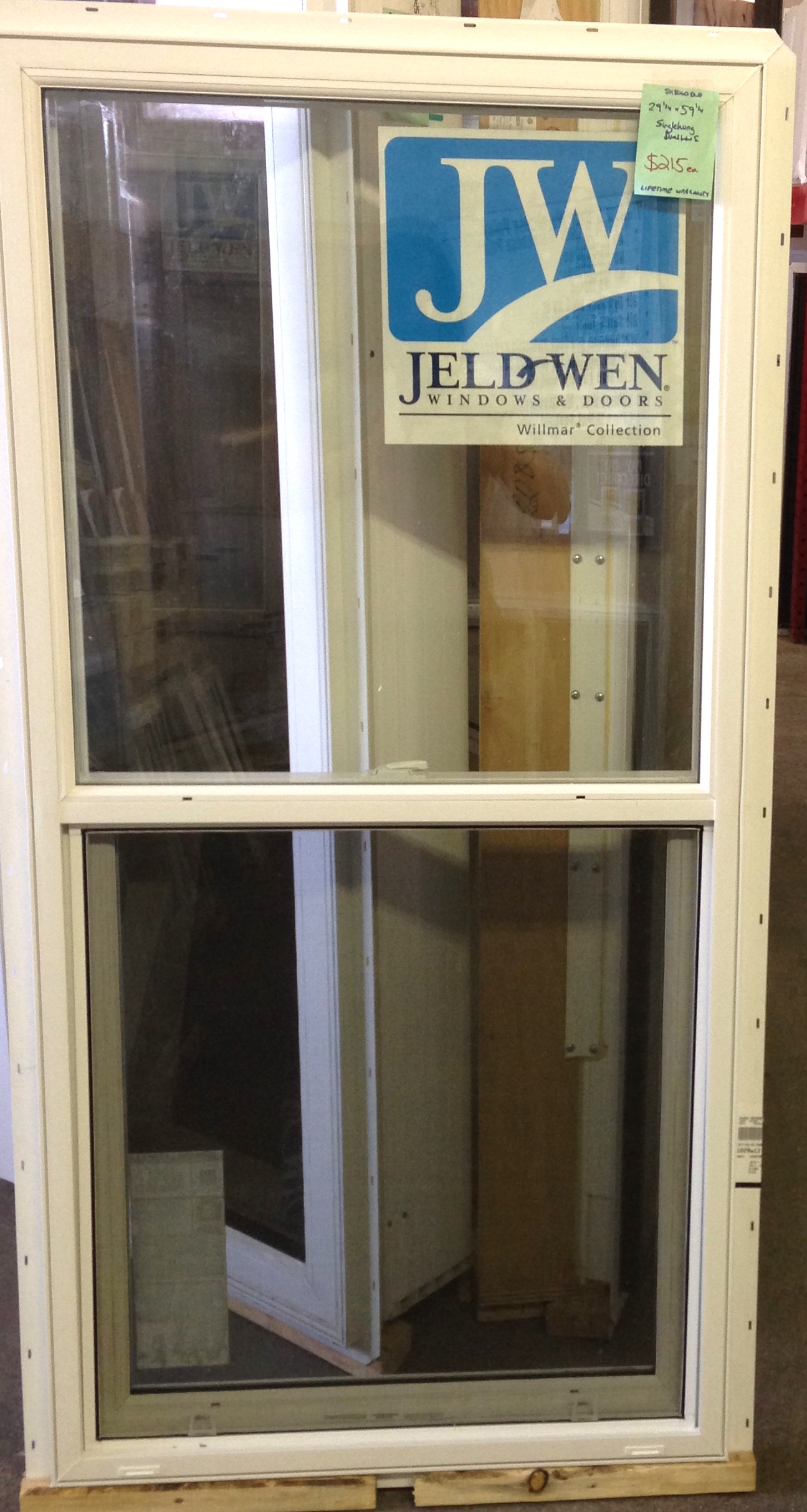 23 1/4 w * 48 1/4 h Single Hung