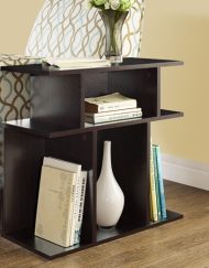 ACCENT TABLE - 24"H / CAPPUCCINO