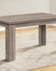 DINING TABLE - 36"X 60" / DARK TAUPE
