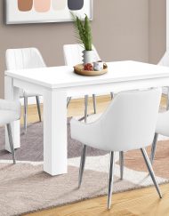 DINING TABLE - 36"X 60" / WHITE
