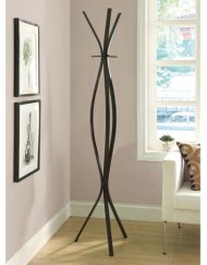 COAT RACK - 72"H / CAPPUCCINO METAL CONTEMPORARY STYLE