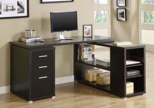 COMPUTER DESK - CAPPUCCINO LEFT OR RIGHT FACING CORNER