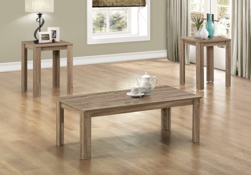 TABLE SET - 3PCS SET / DARK TAUPE