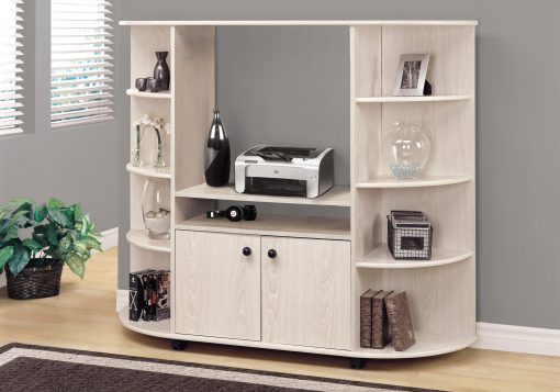 BOOKCASE - WASHED OAK / STORAGE UNIT