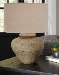 TABLE  LAMP with CERAMIC BASE