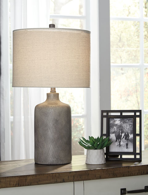 TABLE LAMP with CERAMIC BASE