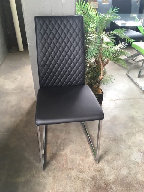 ASKAR BLACK DINING CHAIR