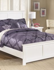 WHITE DOUBLE BED
