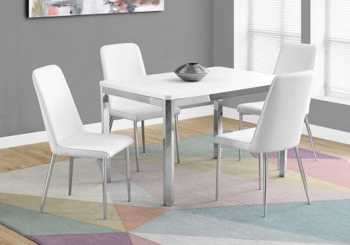 WHITE DINING TABLE