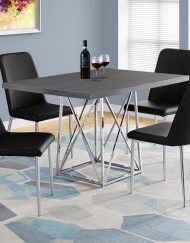 DINING TABLE GREY 36 x 48