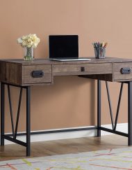 RECLAIMED WOOD LOOK DESK