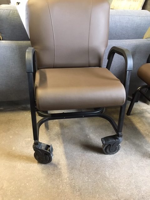 DINING / OFFICE CHAIR WITH CASTORS
