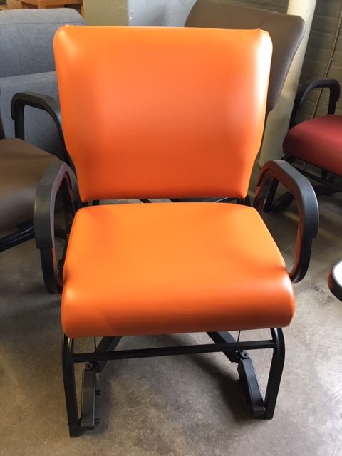 DINING CHAIR with SWIVEL and ROLLING FEATURE