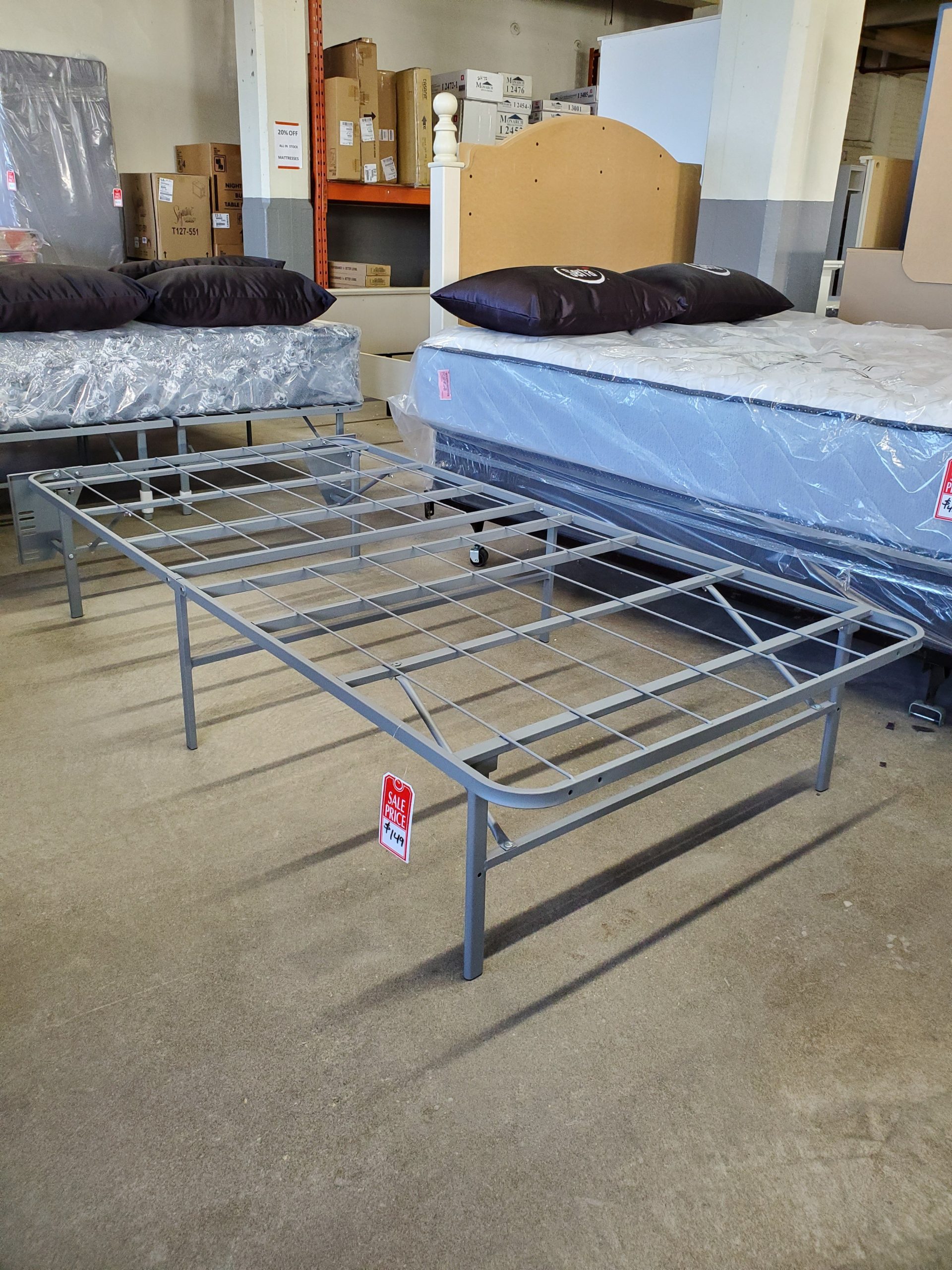 TWIN METAL BED FRAME - Image 2