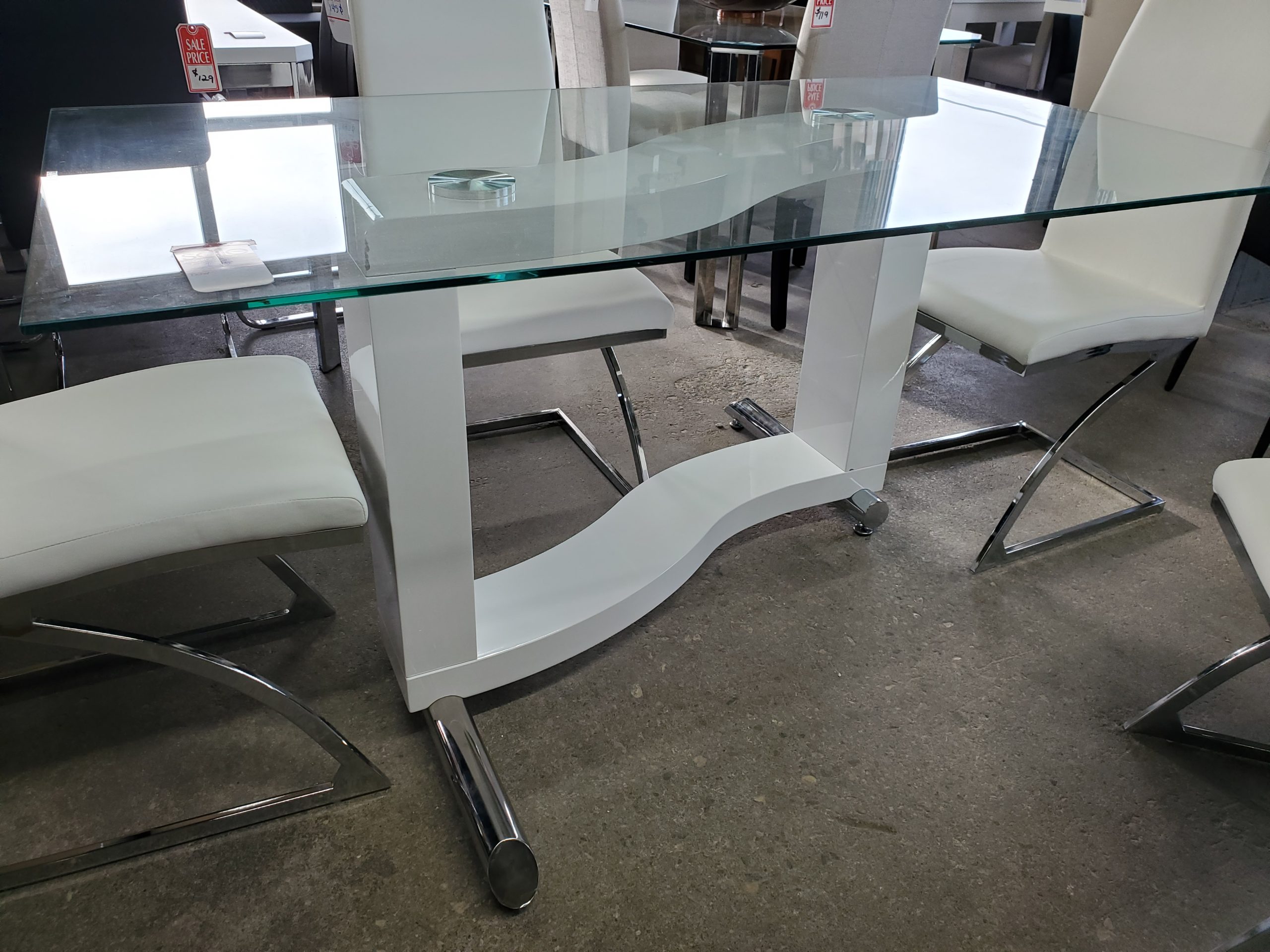 Roxy White Dining Table