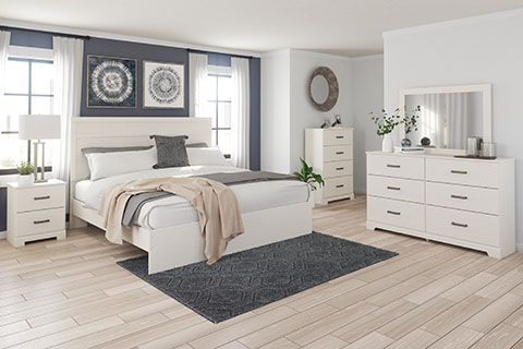 7 Piece Queen Bed Set