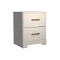 2 DRAWER NIGHT STAND