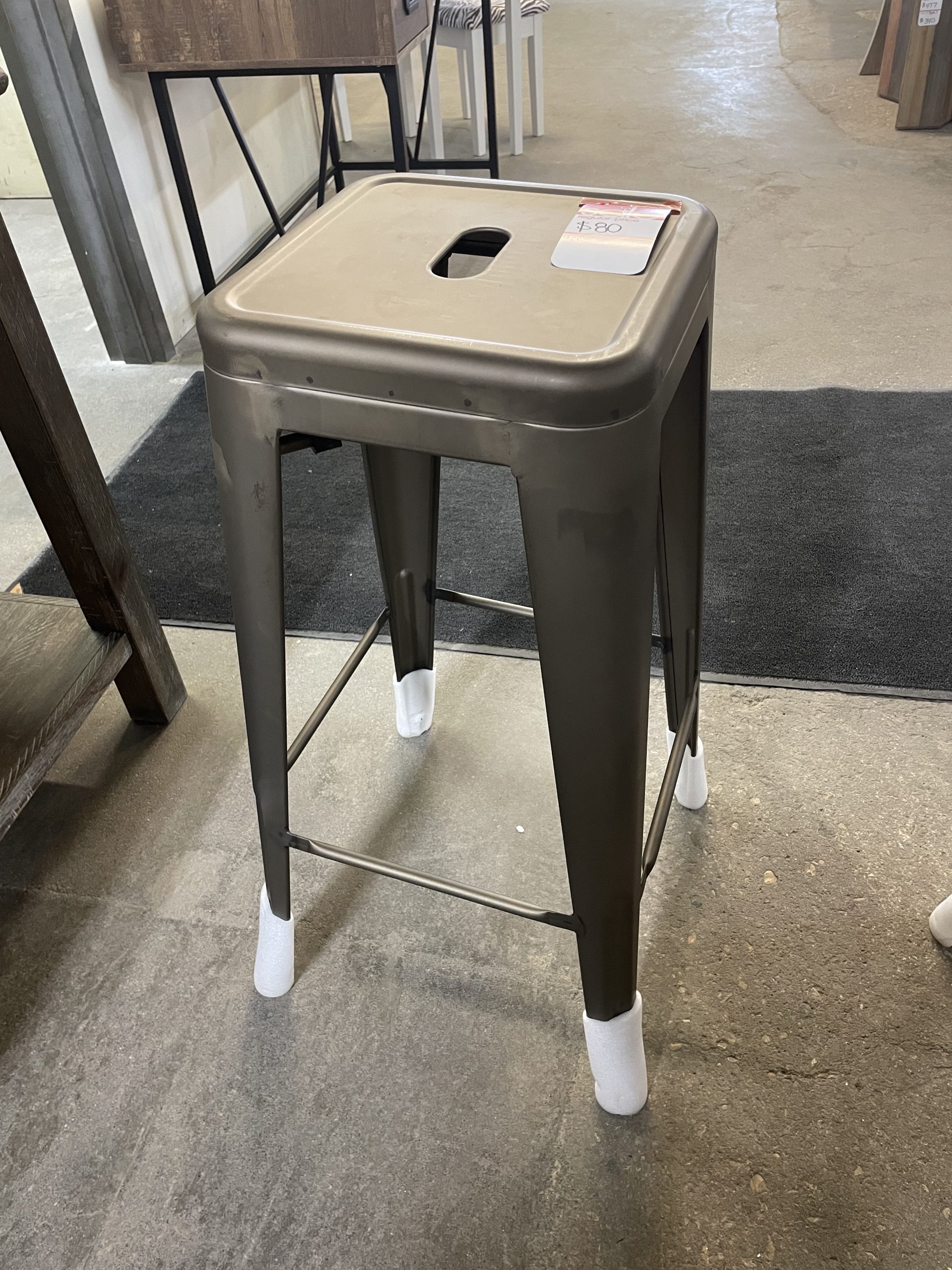 30" H Counter Stools -White/Grey/Graphite