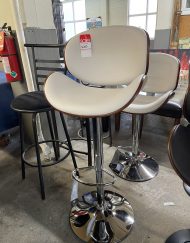 Bar Stool White