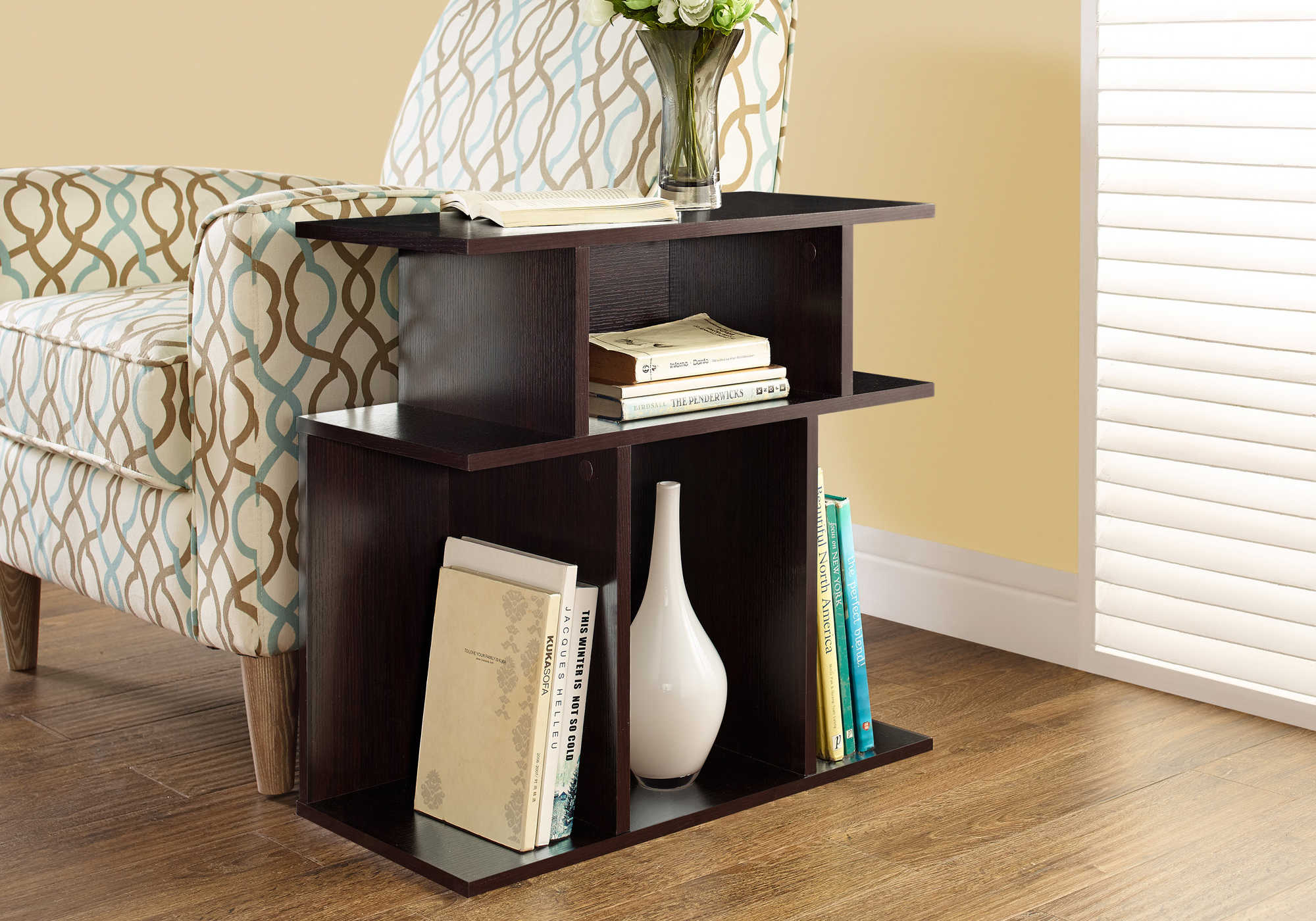 Espresso Accent Table