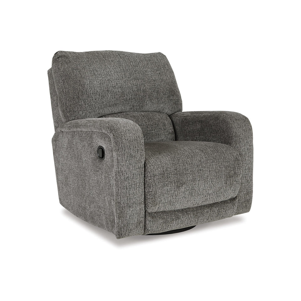 Wittlich Swivel Glider Recliner - Slate