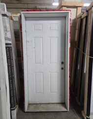 36" Pre hung steel door (Used)