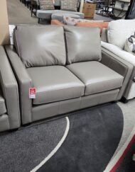 Leather Loveseat