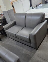 Leather Loveseat
