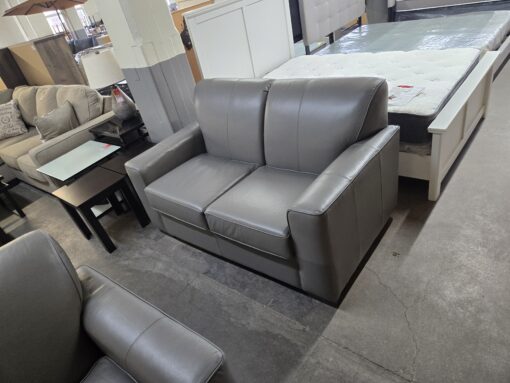 Leather Loveseat