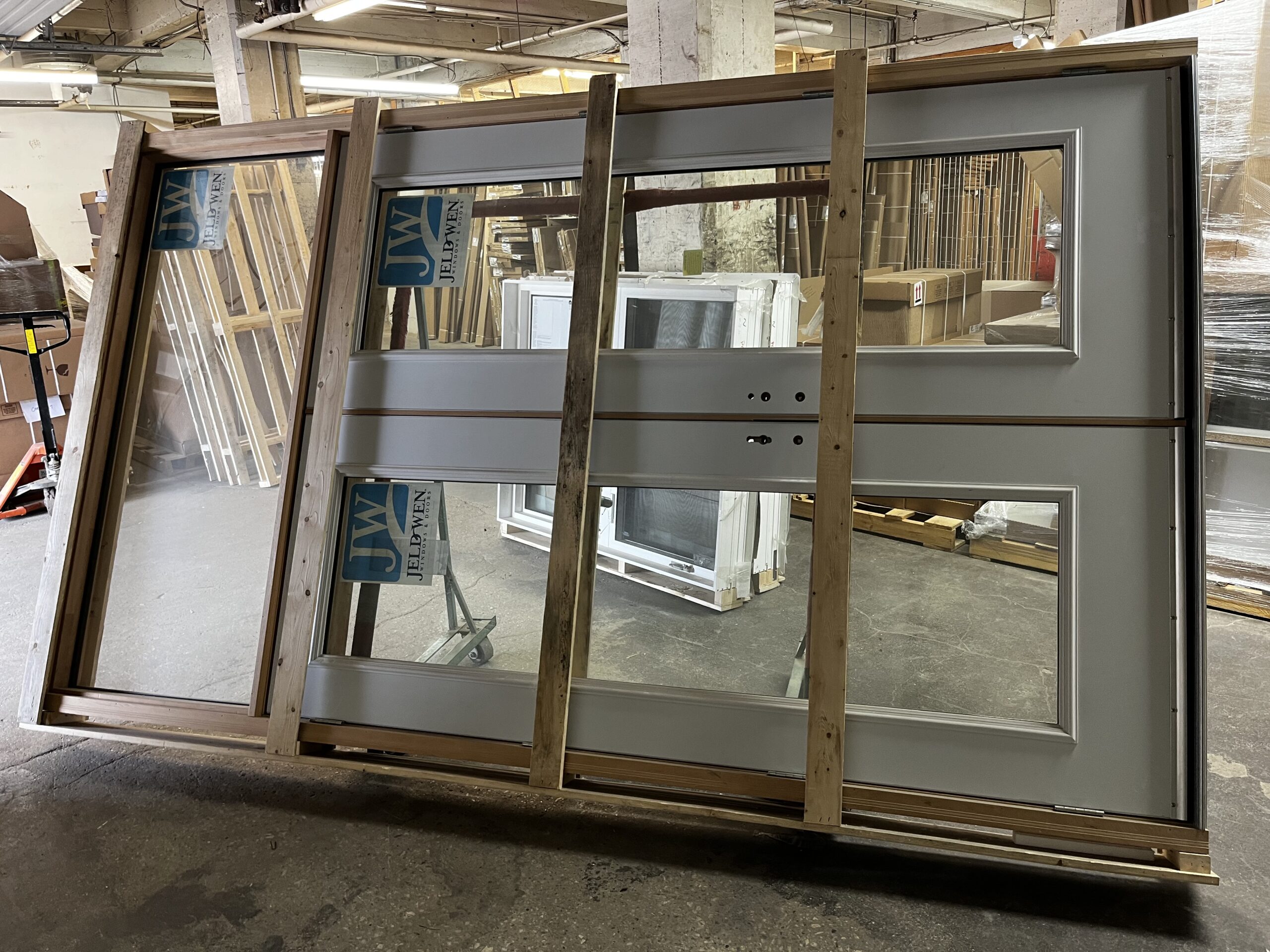 Double Door With Transom Window