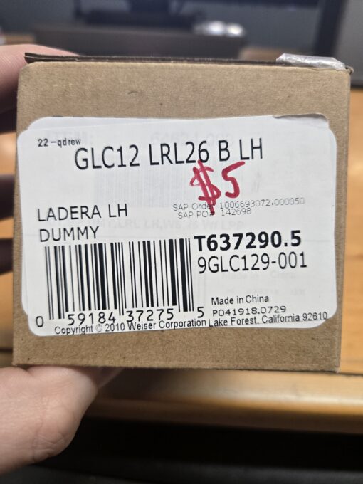 Ladera LH Dummy