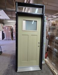 36" Pre Hung Door/Transome