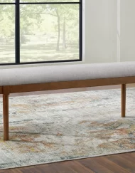 Lyncott 59" Upholstered Dining Bench